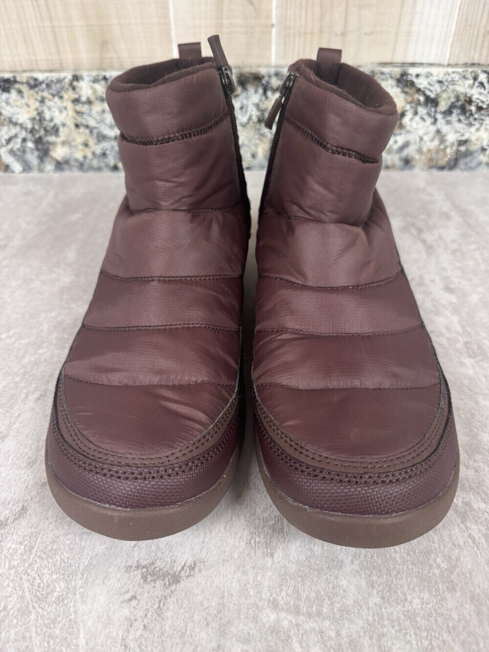 Easy Spirit Explore 24 Kamlet Puffer Bootie, Dark Purple‎ 11